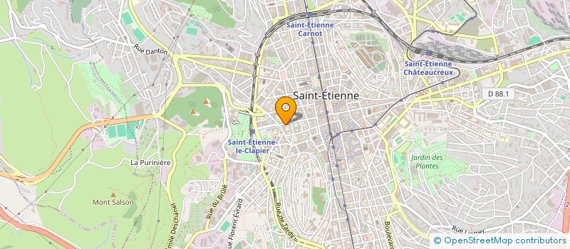 localisation de l'entreprise 519 917 991   SAINT-ETIENNE