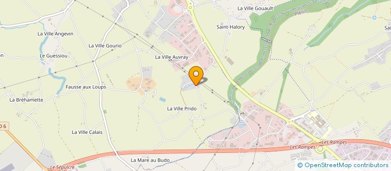 localisation de l'entreprise 519 932 750  à PLERIN