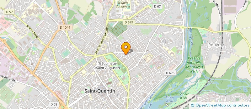 localisation de l'entreprise 519 935 100 à SAINT-QUENTIN