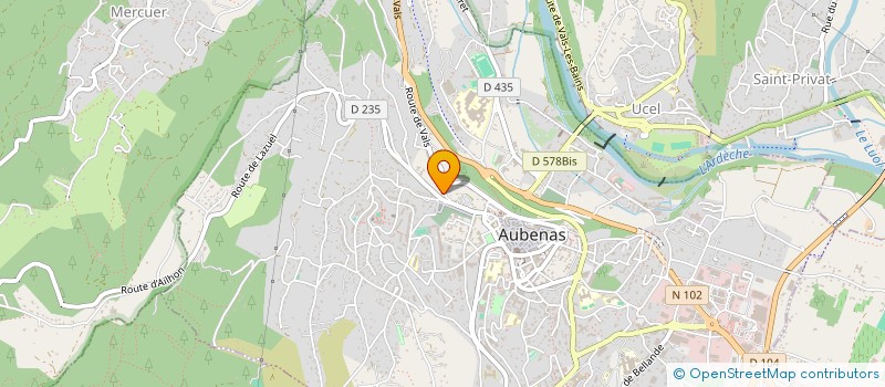 localisation de l'entreprise 519 935 837 à SAINT-ETIENNE