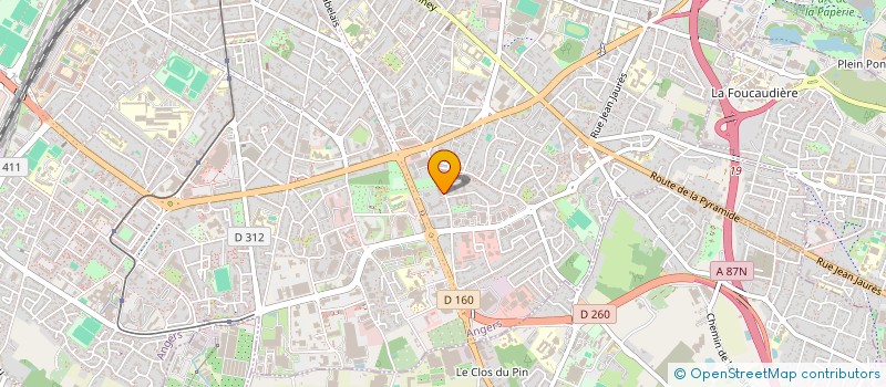 localisation de l'entreprise 519 947 873   LES PONTS-DE-CE