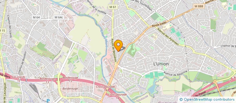 localisation de l'entreprise 519 949 143 à TOULOUSE