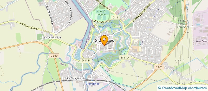 localisation de l'entreprise 519 949 770 à GRAVELINES