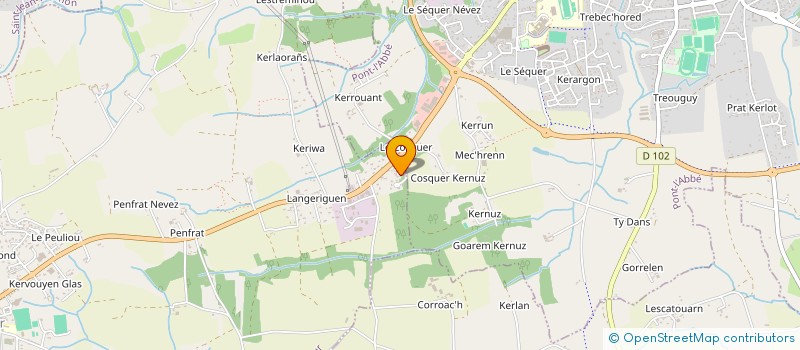 localisation de l'entreprise 519 953 665   PLOMEUR