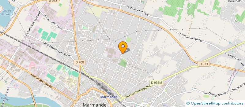 localisation de l'entreprise 519 955 876   MARMANDE