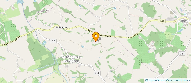 localisation de l'entreprise 519 956 411   CONDOM