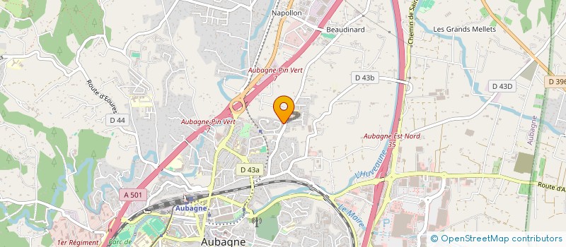 localisation de l'entreprise 519 957 260   AUBAGNE