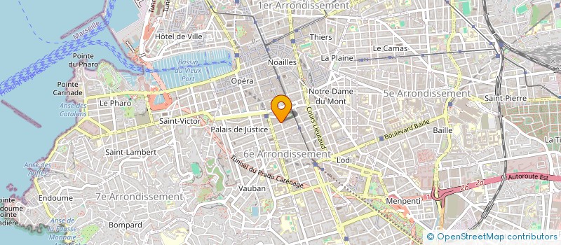 localisation de l'entreprise 519 960 694   MARSEILLE