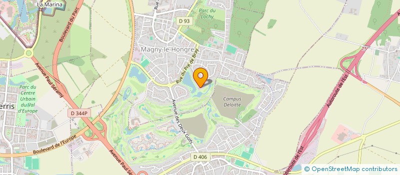 localisation de l'entreprise 519 988 711   MAGNY-LE-HONGRE