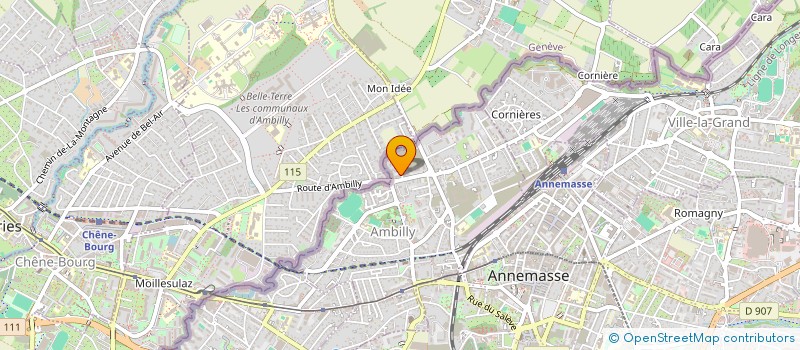 localisation de l'entreprise 519 993 968   ANNEMASSE