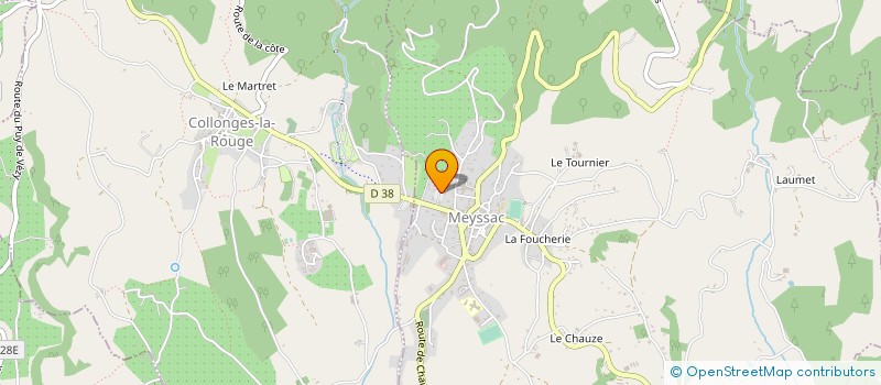 localisation de l'entreprise 519 994 016   MEYSSAC