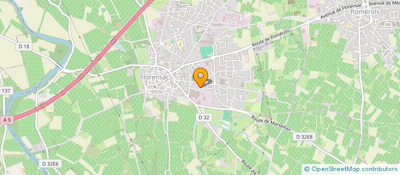 localisation de l'entreprise 519 995 112   BEZIERS