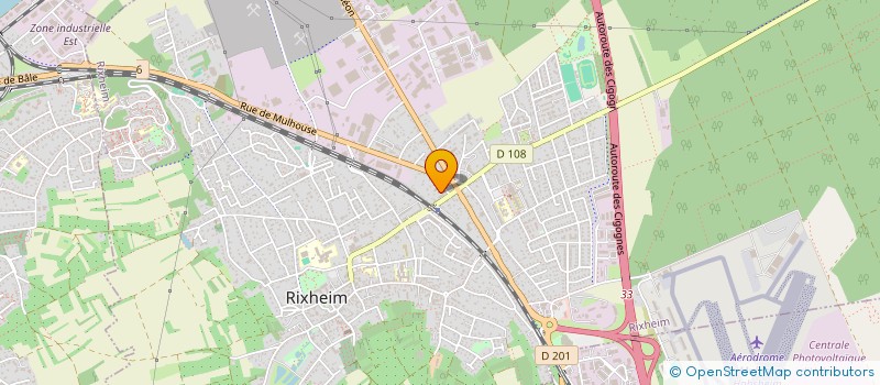 localisation de l'entreprise 519 998 421   RIXHEIM