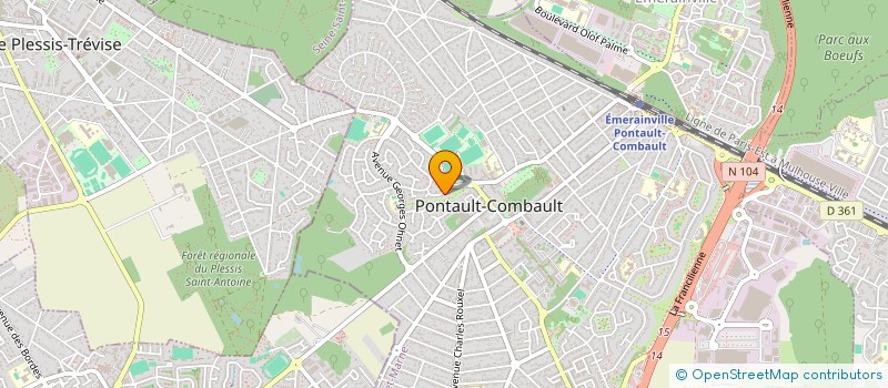 localisation de l'entreprise 51VAILLANT à PONTAULT-COMBAULT