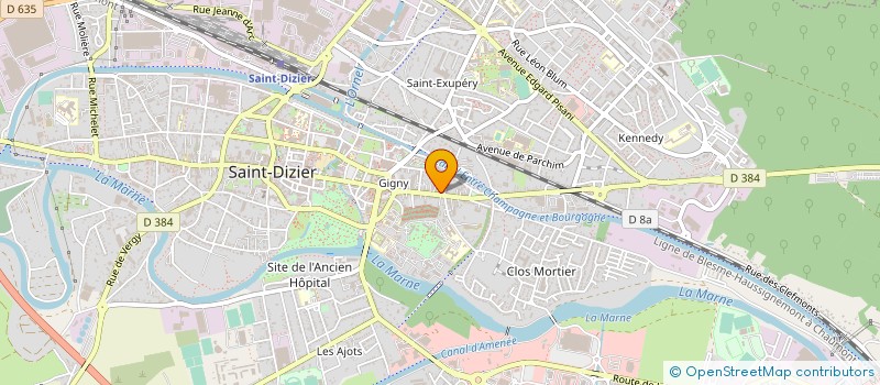 localisation de l'entreprise 52 ATM à SAINT-DIZIER
