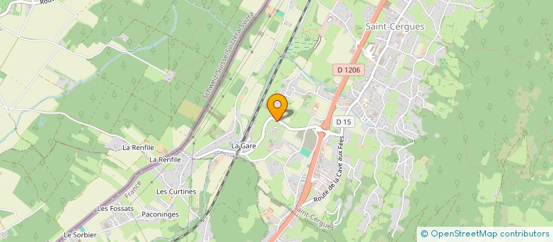 localisation de l'entreprise 52 GRAVELLE  SAINT-CERGUES