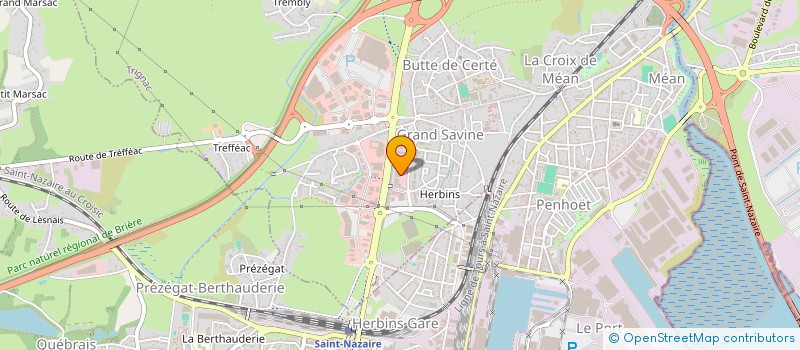localisation de l'entreprise 52 LA FICAUDIERE à SAINT-NAZAIRE