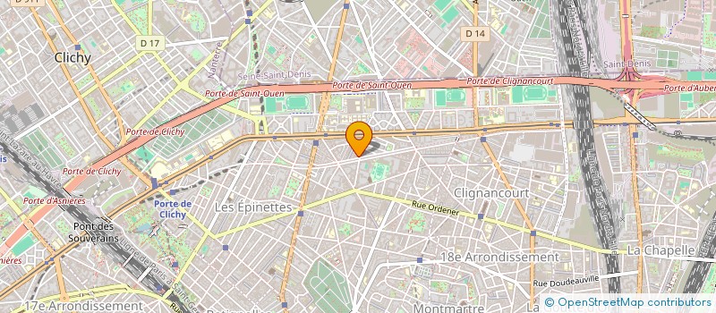 localisation de l'entreprise 52 LEIBNIZ  PARIS