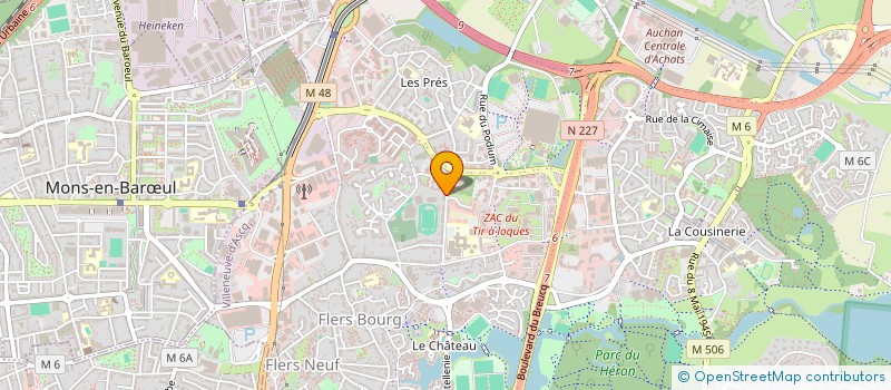 localisation de l'entreprise 52 PARIS à VILLENEUVE-D'ASCQ