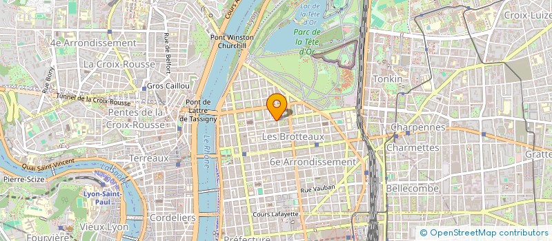 localisation de l'entreprise 52 RUE MONTGOLFIER  LYON