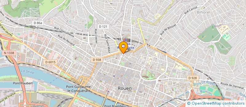 localisation de l'entreprise 520 011 321   ROUEN