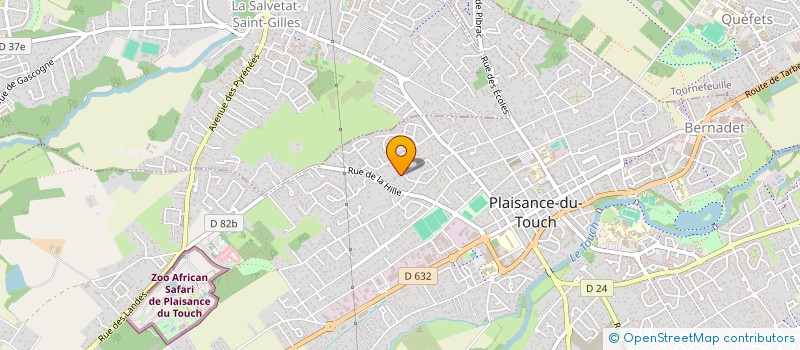 localisation de l'entreprise 520 016 742 à POUCHARRAMET