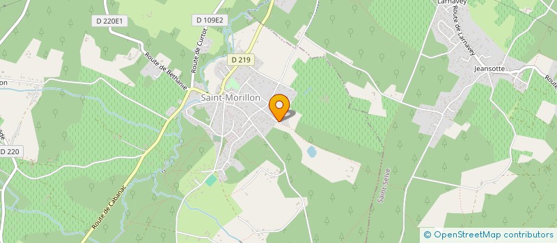 localisation de l'entreprise 520 070 913   SAINT-MORILLON