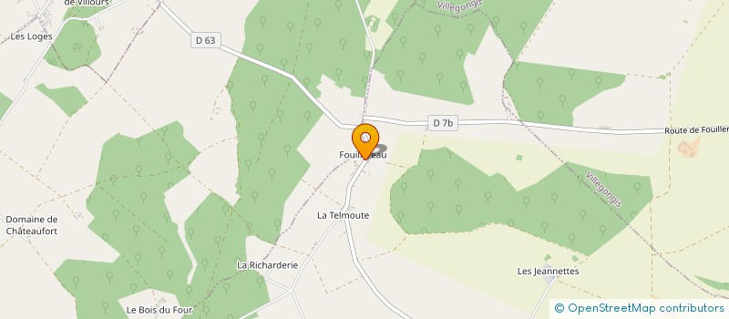 localisation de l'entreprise 520 083 239 à CHEZELLES