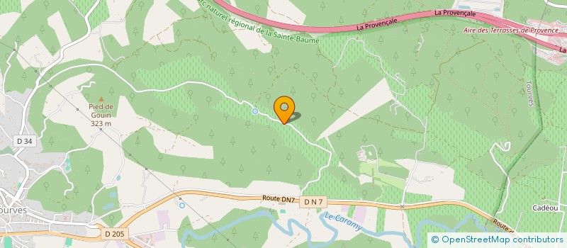 localisation de l'entreprise 520 087 453   TOURVES