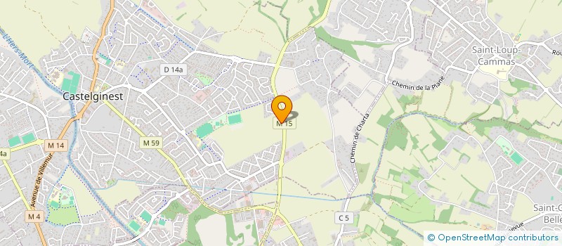 localisation de l'entreprise 520 109 166   CASTELGINEST