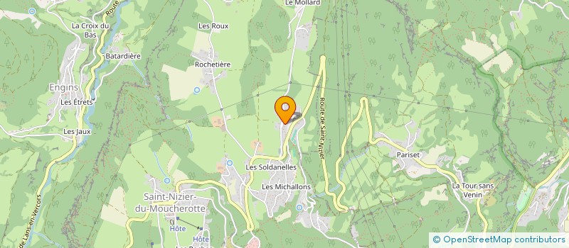 localisation de l'entreprise 520 113 564   SAINT-NIZIER-DU-MOUCHEROTTE