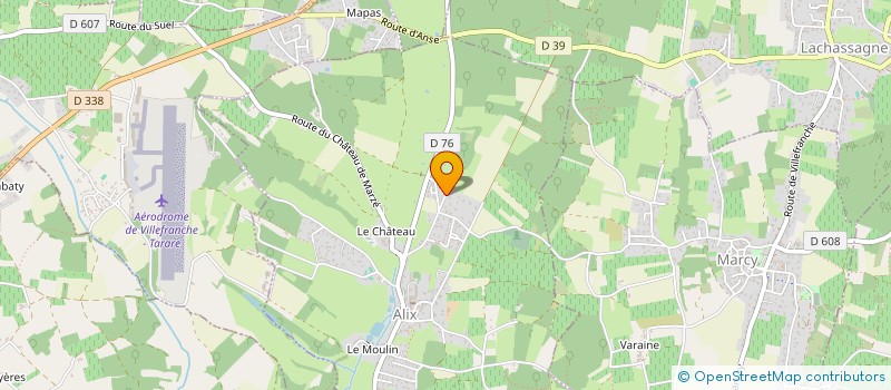 localisation de l'entreprise 520 125 485   ALIX