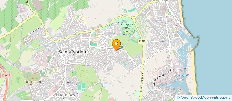 localisation de l'entreprise 520 136 706   SAINT-CYPRIEN