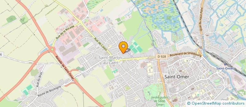 localisation de l'entreprise 520 141 334   SAINT-MARTIN-LEZ-TATINGHEM