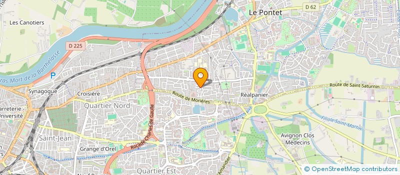 localisation de l'entreprise 520 149 808   LE PONTET