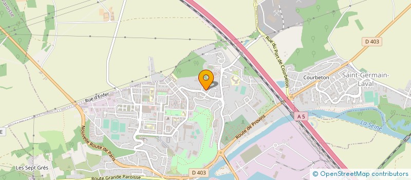 localisation de l'entreprise 520 157 215   MONTEREAU-FAULT-YONNE