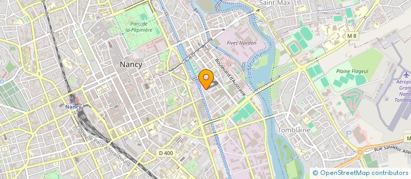 localisation de l'entreprise 520 166 042   NANCY