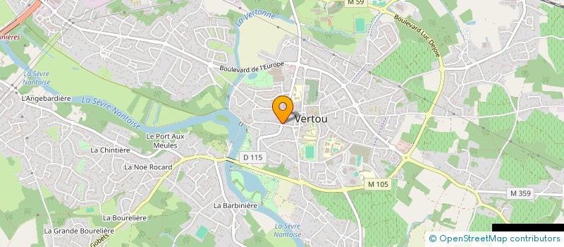 localisation de l'entreprise 520 183 237   VERN-SUR-SEICHE