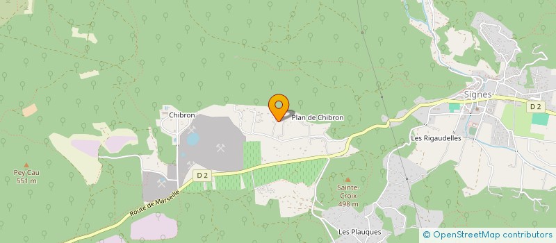 localisation de l'entreprise 520 189 317   SIGNES