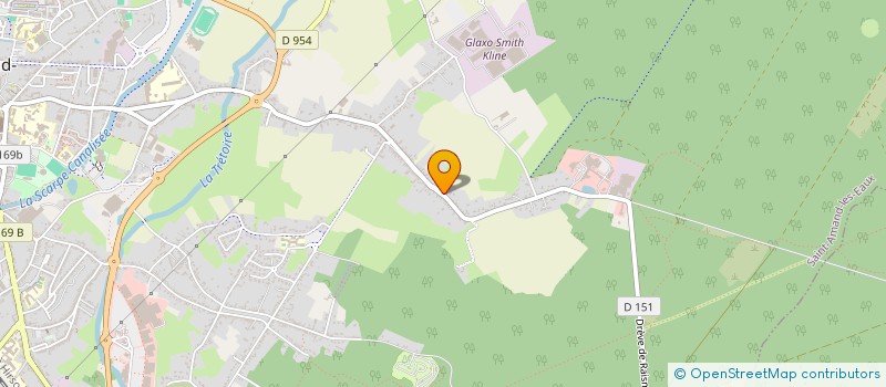 localisation de l'entreprise 520 189 945   ST AMAND-LES-EAUX