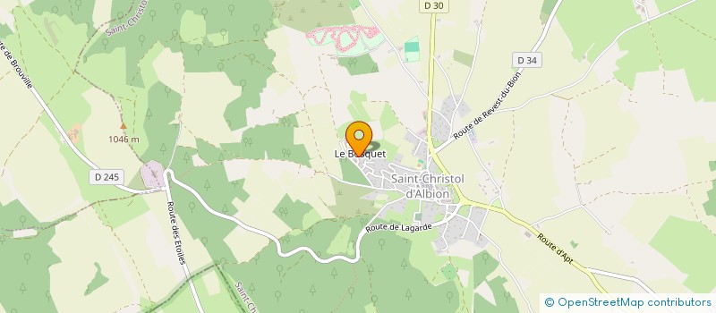 localisation de l'entreprise 520 201 393   SAINT-CHRISTOL