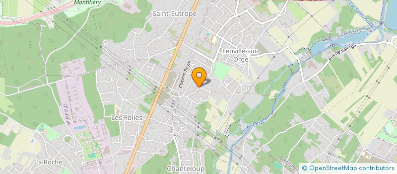 localisation de l'entreprise 520 201 575   LEUVILLE-SUR-ORGE