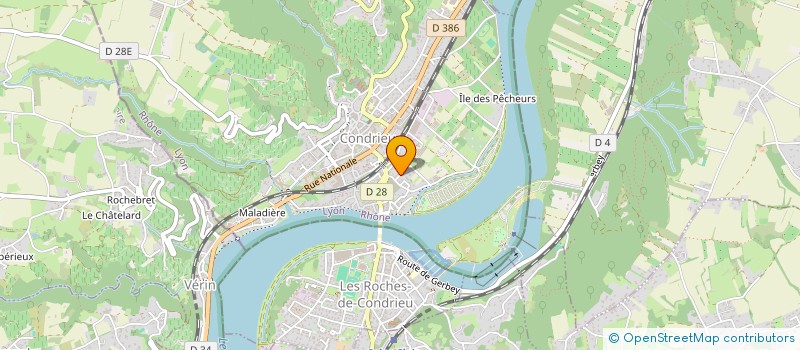 localisation de l'entreprise 520 205 139   CONDRIEU