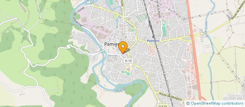 localisation de l'entreprise 520 251 422 à PAMIERS