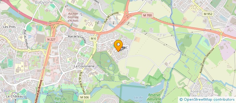 localisation de l'entreprise 520 256 850   VILLENEUVE-D'ASCQ