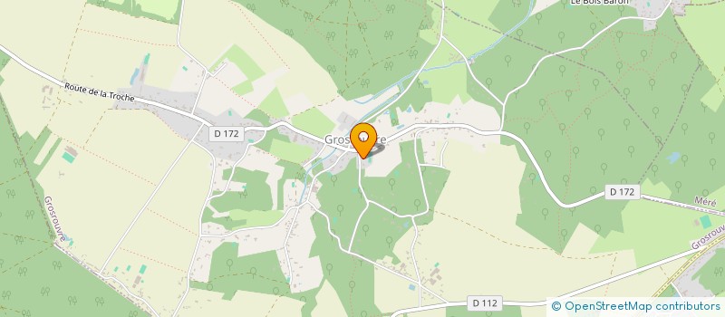 localisation de l'entreprise 520 275 801   GROSROUVRE