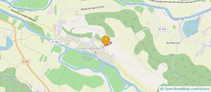 localisation de l'entreprise 520 278 557   SORDE-L'ABBAYE