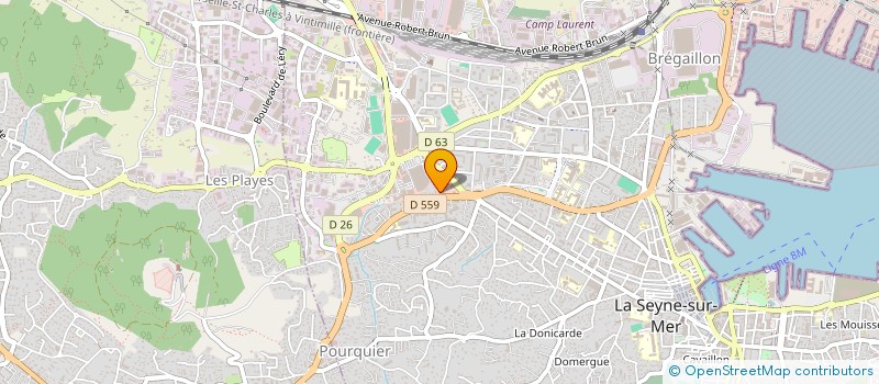 localisation de l'entreprise 520 284 860   TOULON