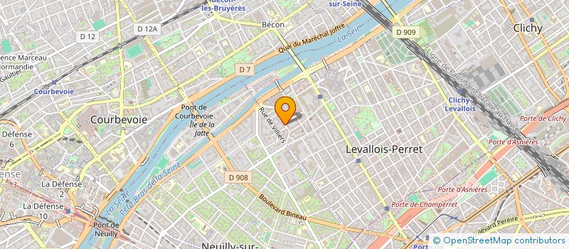 localisation de l'entreprise 520 303 215 à LEVALLOIS-PERRET