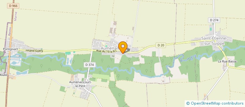 localisation de l'entreprise 520 306 960   AUMENANCOURT